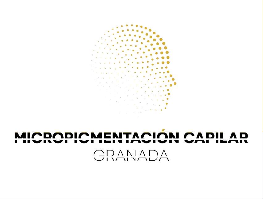 Logo de micropigmentación capilar Granada, tratamiento estético para alopecia.